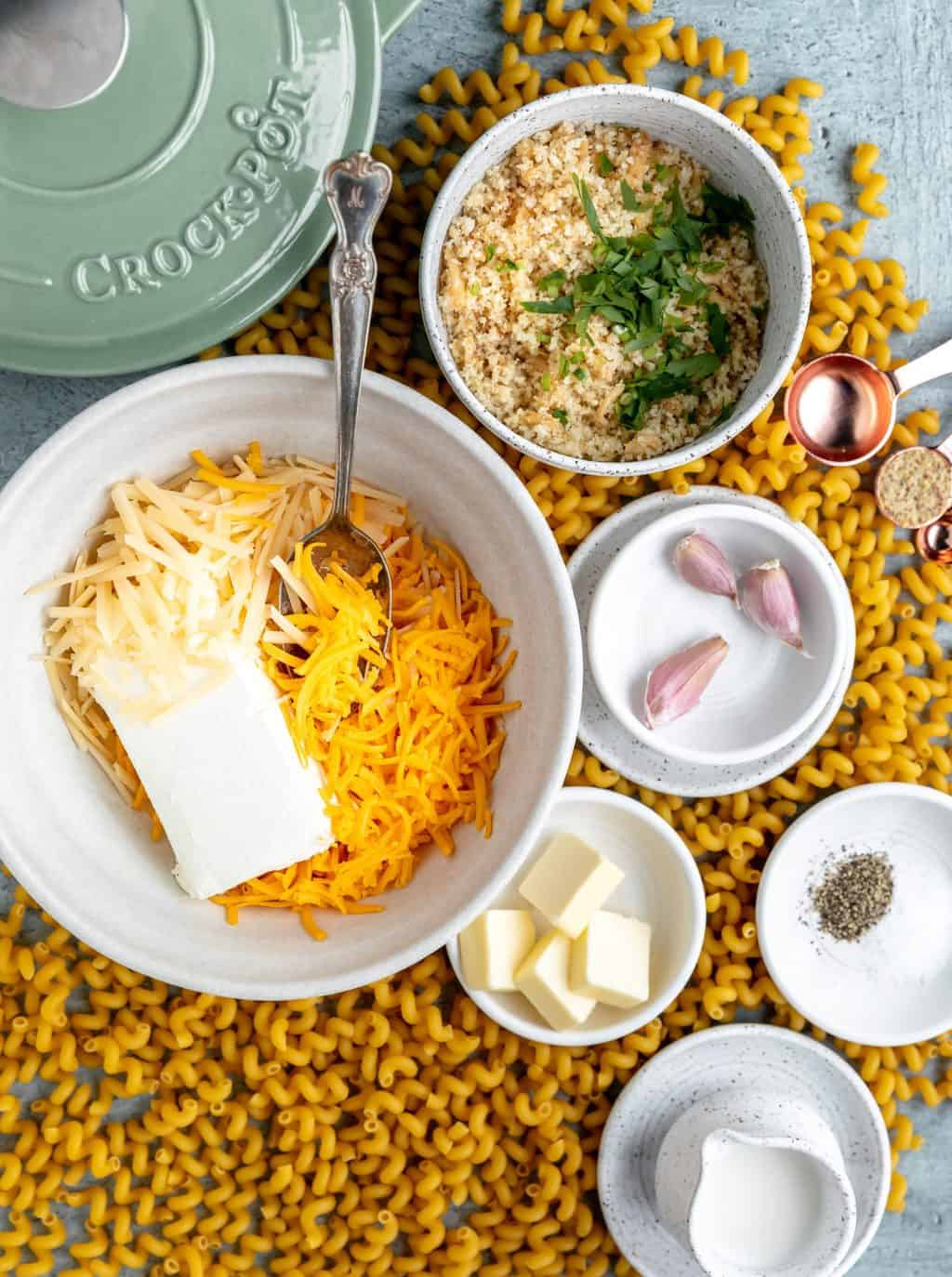 Mac and Cheese with Herbed Bread Crumbs In Krista's Kitchen