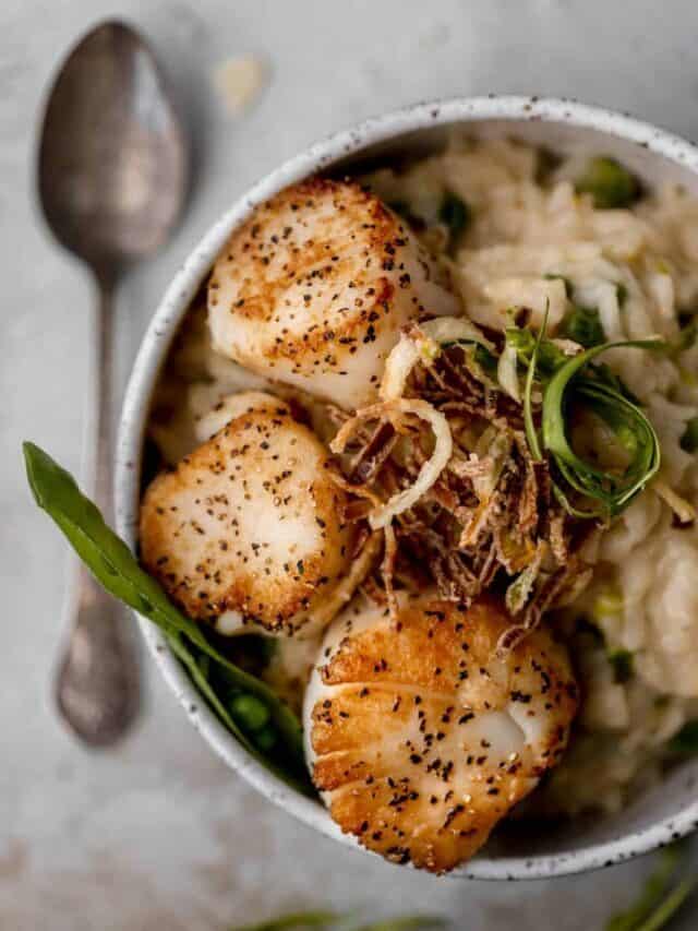Scallop Risotto