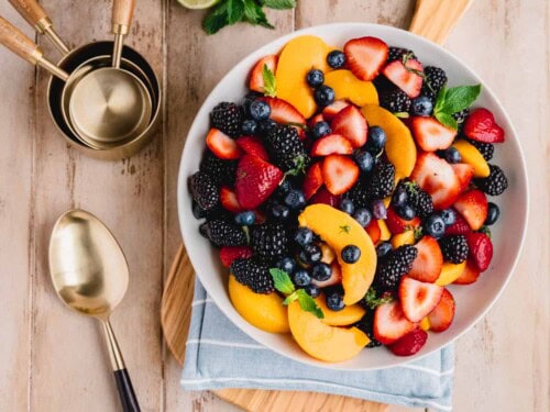 Honey Lime Fruit Salad Honey Lime Fruit Salad