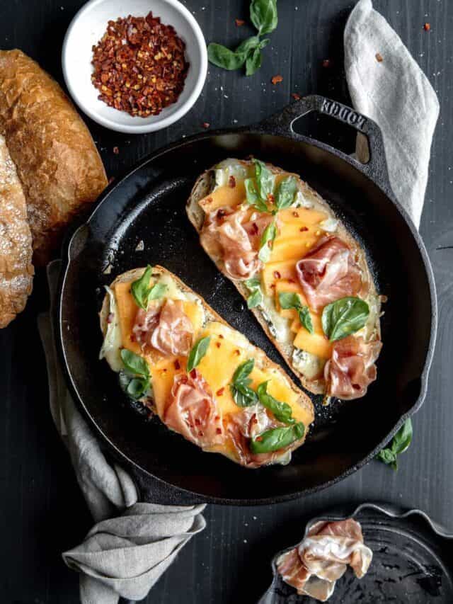 Prosciutto and Melon Panini
