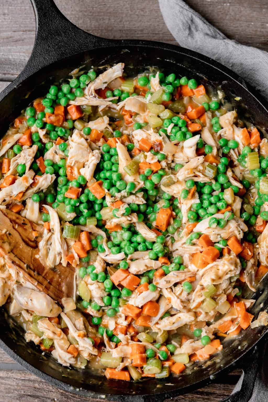 Easy Chicken Pot Pie Casserole In Krista's Kitchen