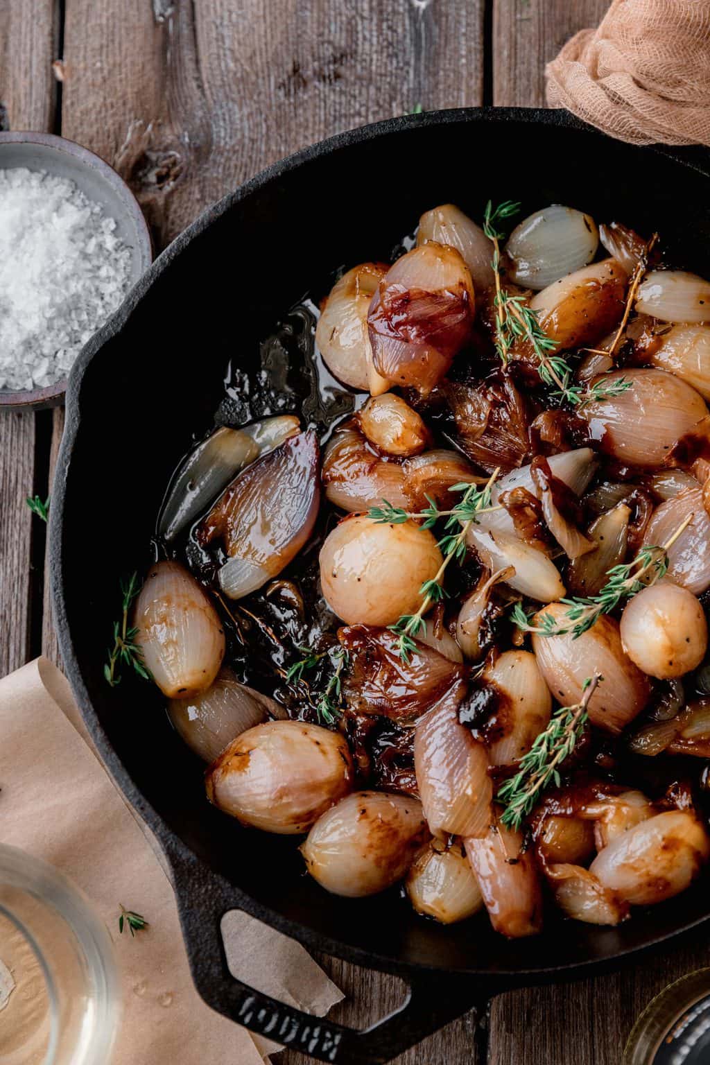 Compote of Glazed Shallots, Recipes