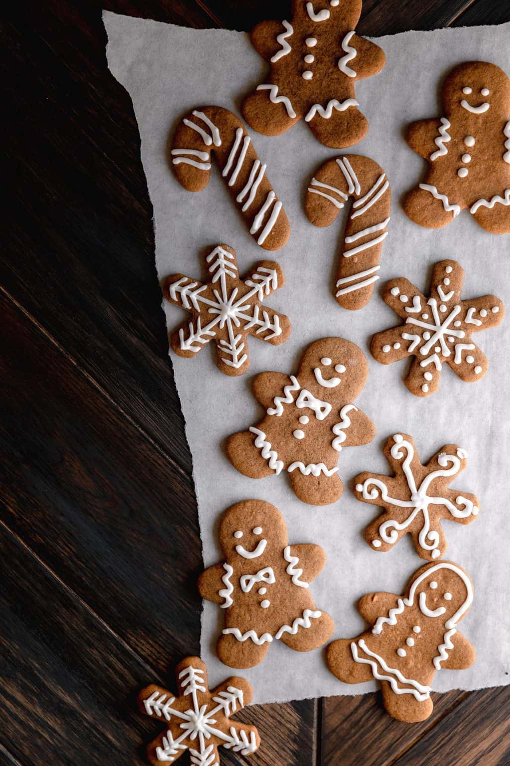 Snowflake Gingerbread Cookies Baking Pan Kitchen Christmas Tree
