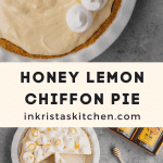 honey lemon chiffon pie