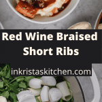 red wine braised short ribs