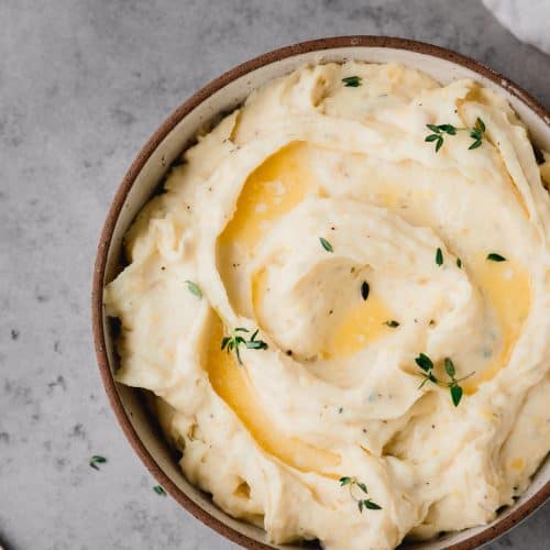 Boursin mashed potatoes