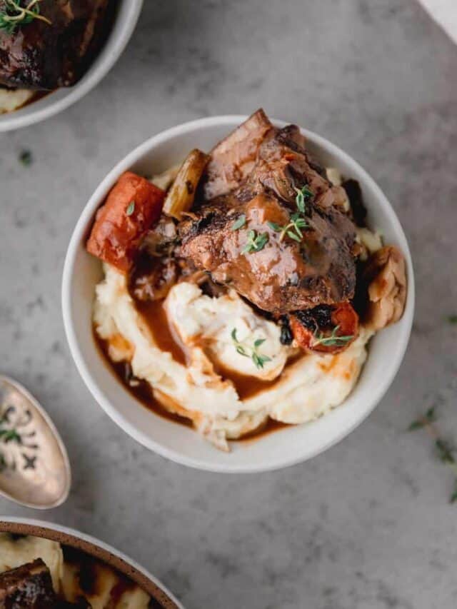 Red Wine Braised Short Ribs