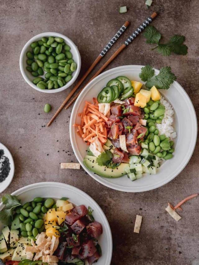 Homemade Poke Bowl