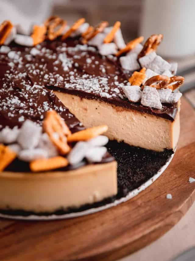 Chocolate Peanut Butter Cheesecake