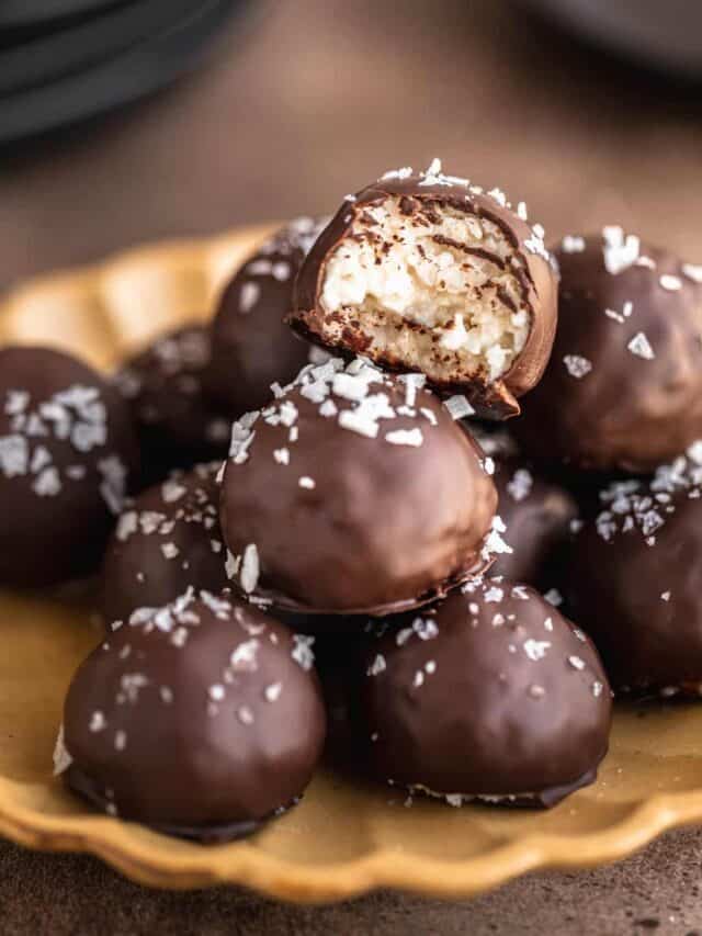 Chocolate Coconut Balls