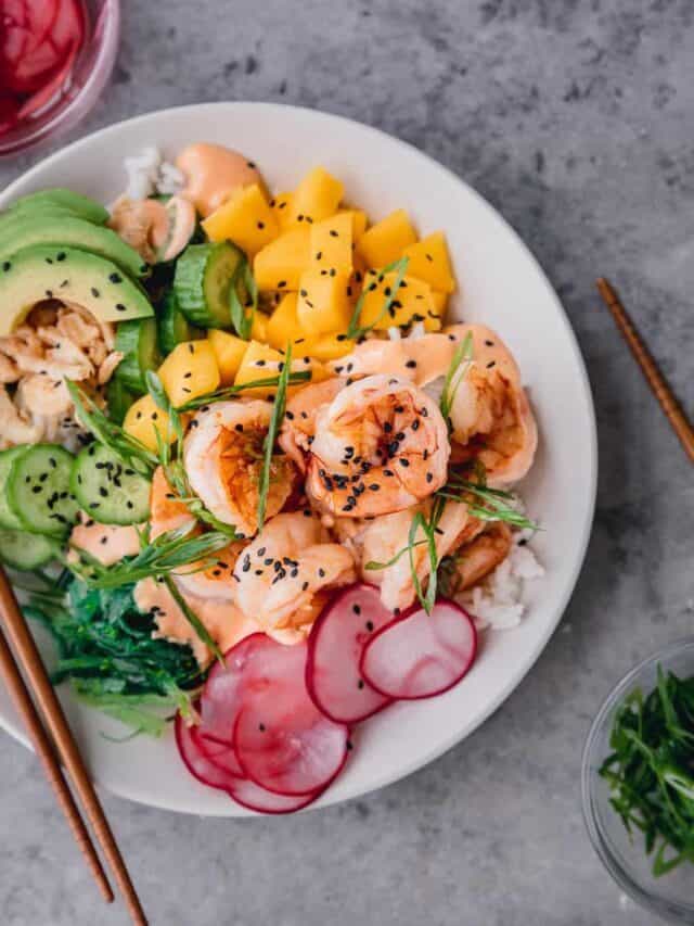 Shrimp Poke Bowl
