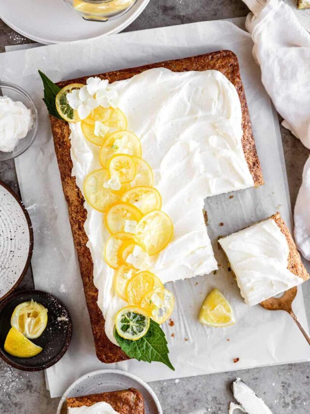 Lemon Zucchini Cake