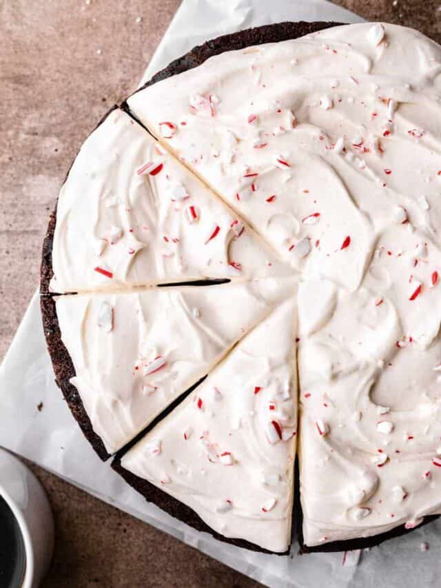 Chocolate Peppermint Cake