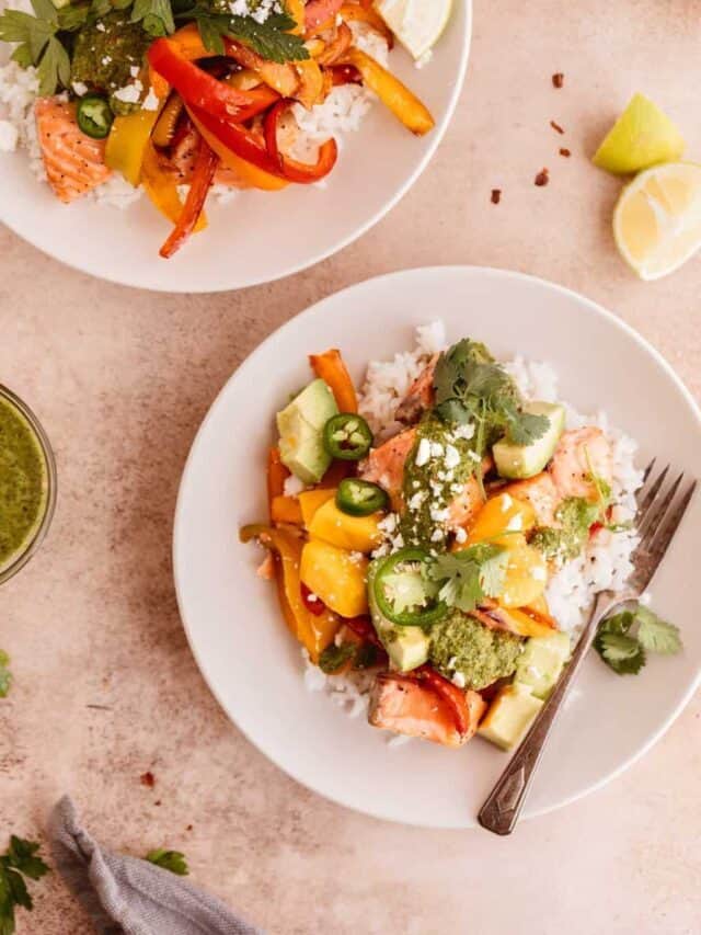 Salmon Rice Bowl