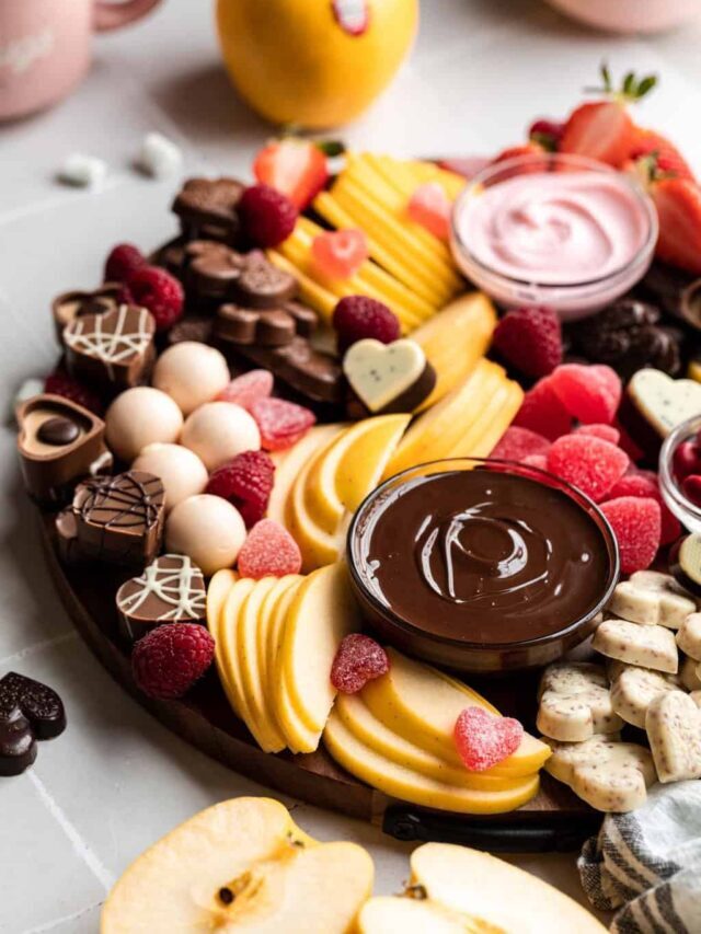 Valentine's Day Charcuterie Board