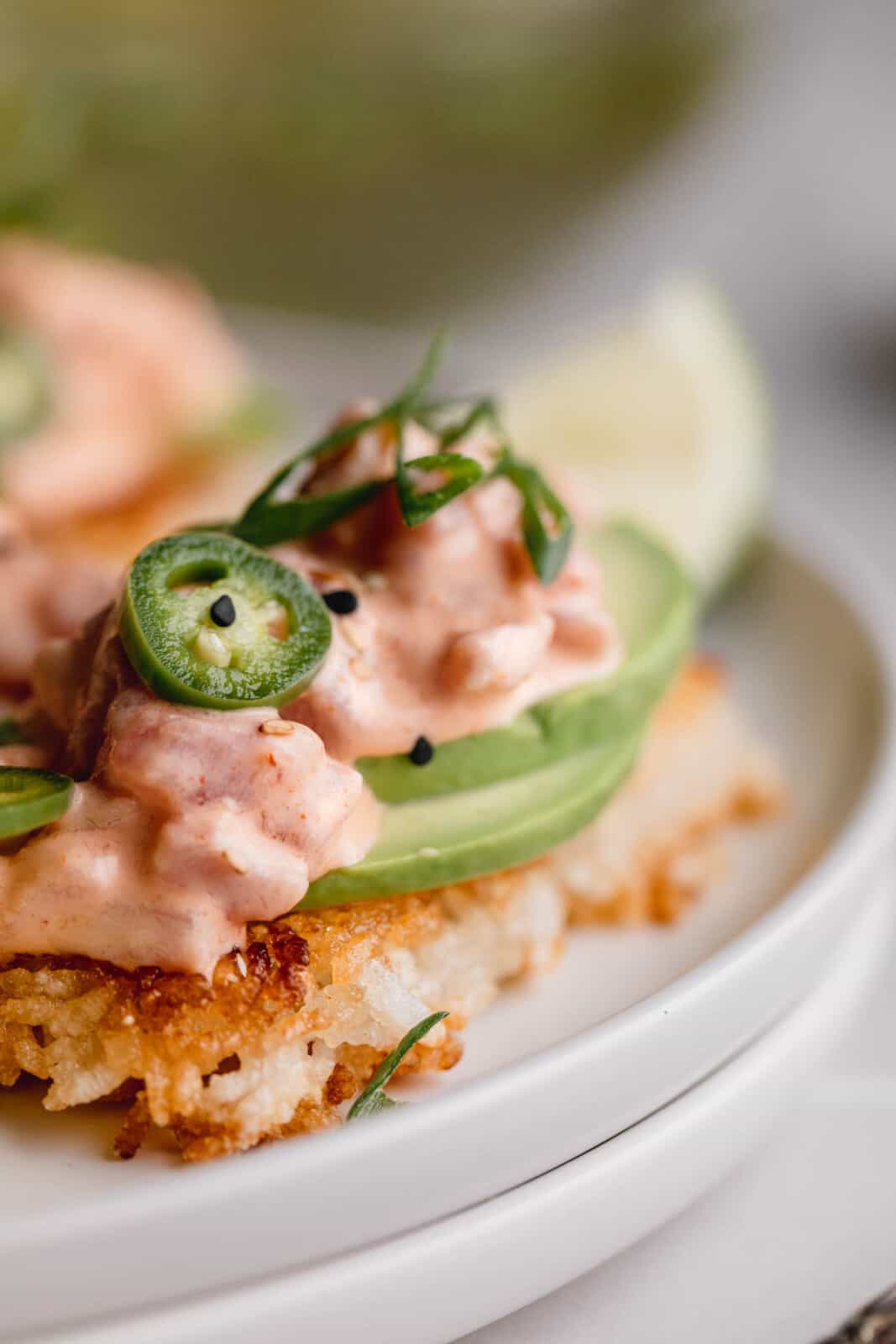 Spicy Tuna Crispy Rice - In Krista's Kitchen