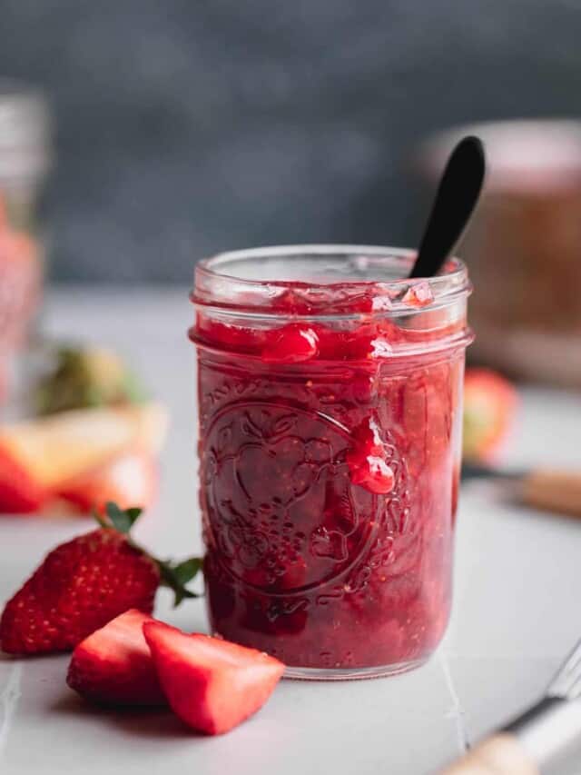 Strawberry Compote For Pancakes