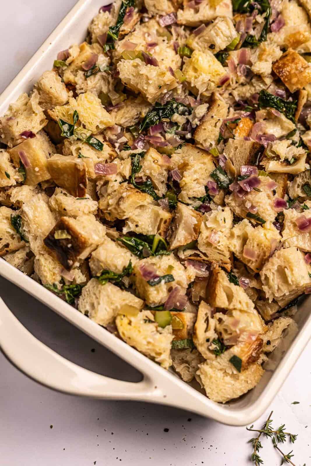 Sourdough Stuffing - In Krista's Kitchen