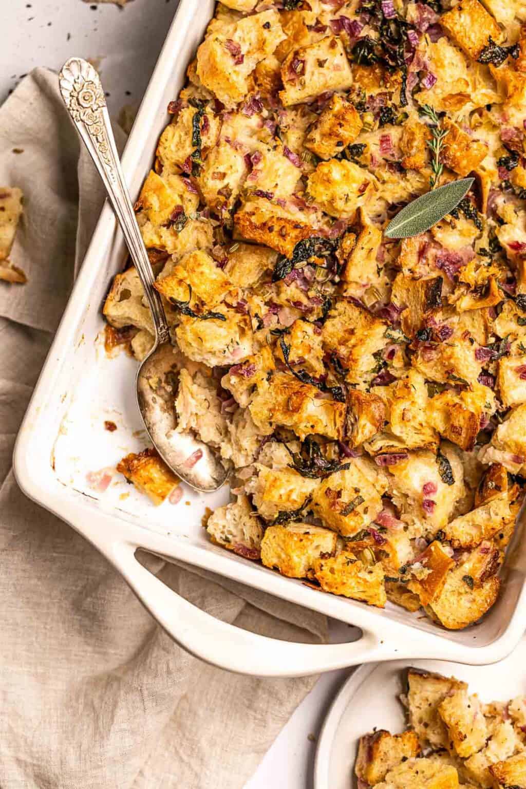 Sourdough Stuffing - In Krista's Kitchen