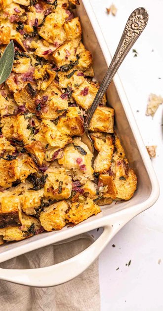 Sourdough Stuffing - In Krista's Kitchen